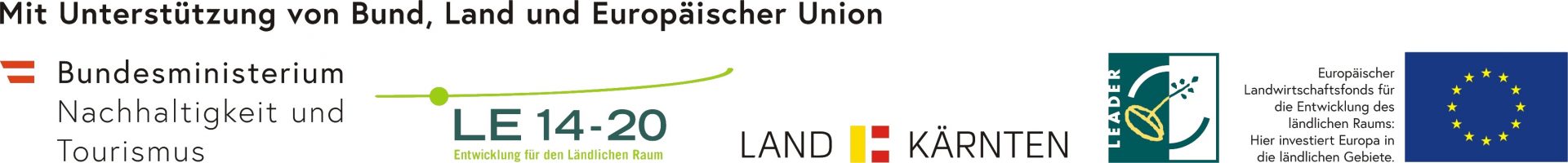 Mit Unterstützung von Bund, Land und Europäischer Union